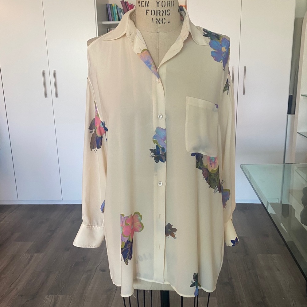 Acne Floral Blouse